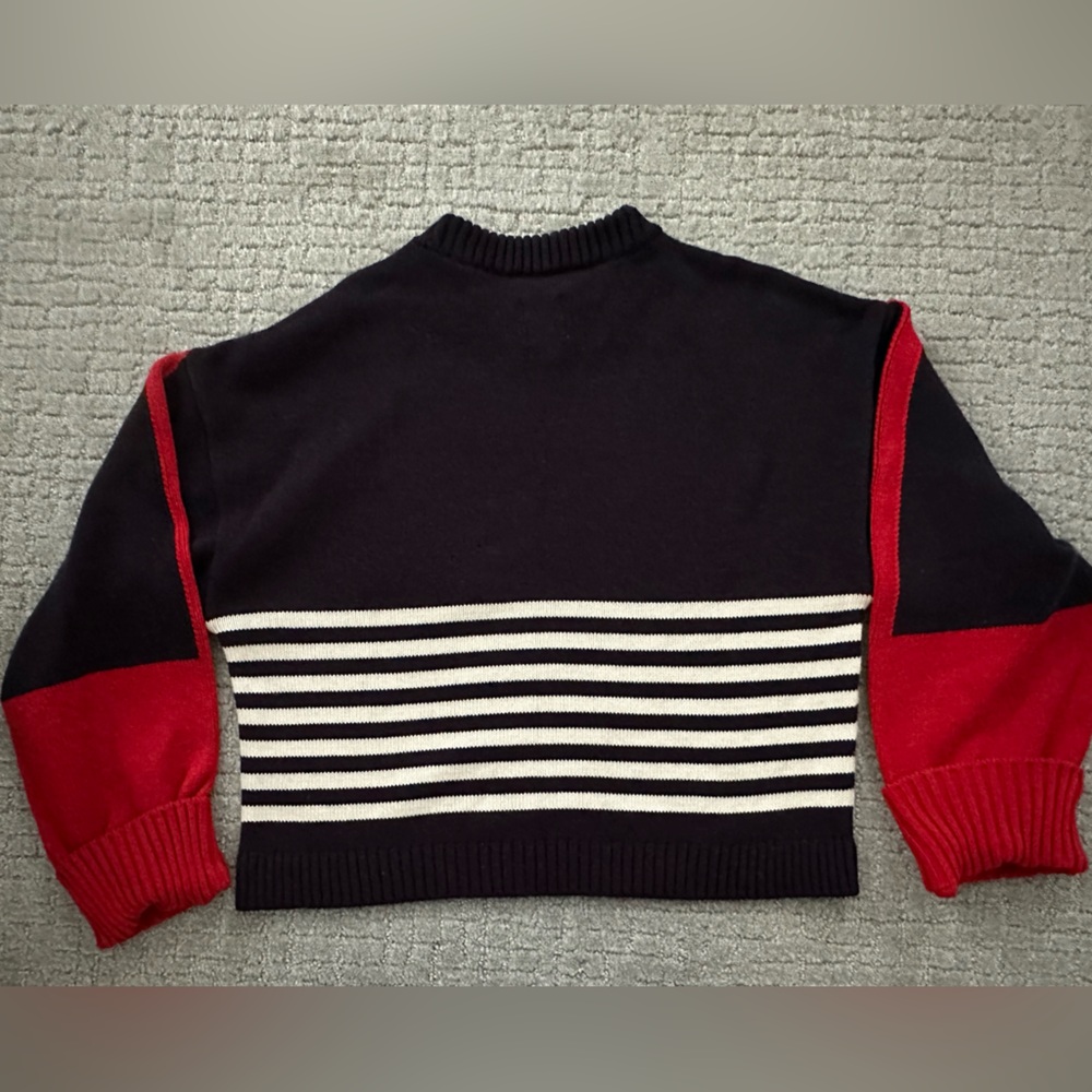 Anthropologie Maeve sporty crew-neck pullover, Medium, EUC - Picture 7 of 7